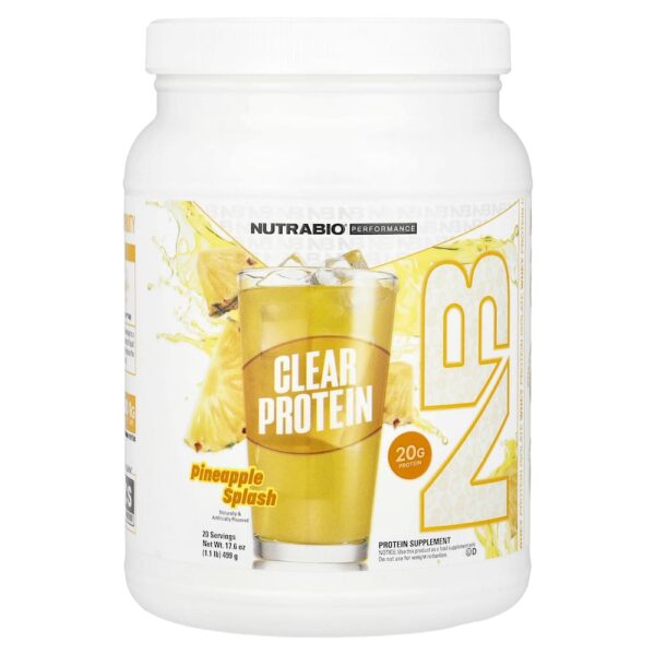 25-4.jpg Nutrabio Labs - Performance Clear Protein Splash de Abacaxi 499 g