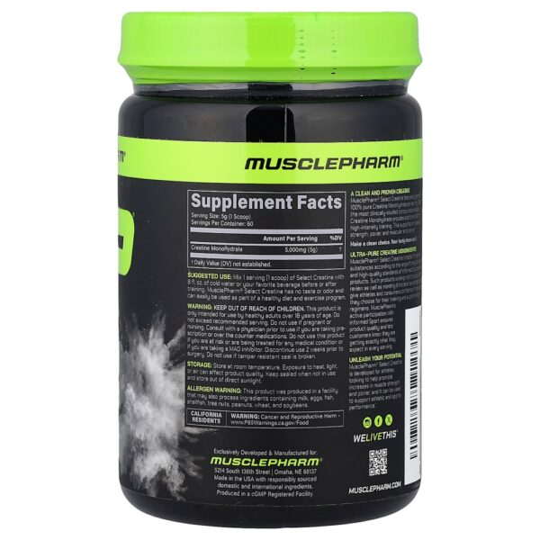 26-10.jpg MusclePharm - Select Creatine Sem Sabor 300 g