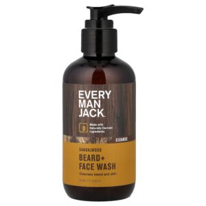 Every Man Jack - Barba + Sabonete Líquido Facial Sândalo 200 ml