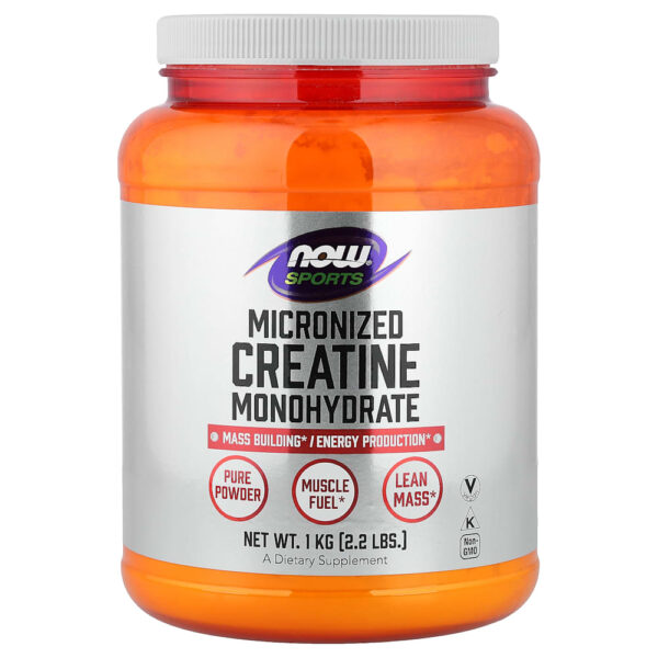 NOW Foods - Sports Creatina Mono-hidratada Micronizada 1 kg