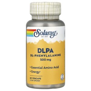 Solaray - DLPA 500 mg 60 Cápsulas VegCaps