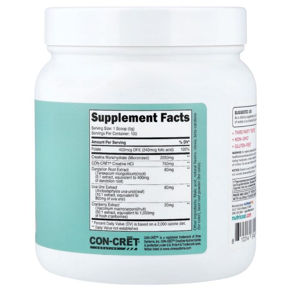 Nutricost - Mulheres Creatina Pêssego e Manga 520 g (544 g)