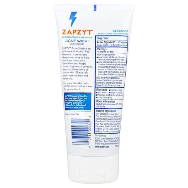 Zapzyt - Creme de Limpeza para Acne 177 g