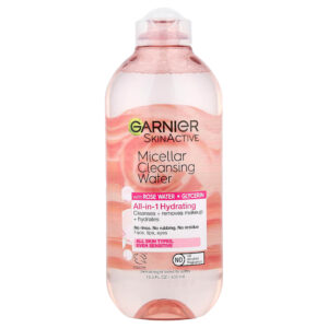 Garnier - SkinActive Água Micelar de Limpeza com Água de Rosas + Glicerina 400 ml