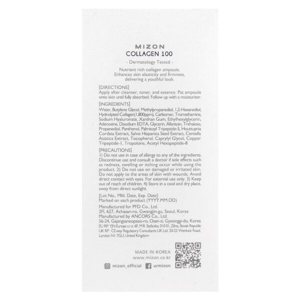 Mizon - Colágeno 100 30 ml