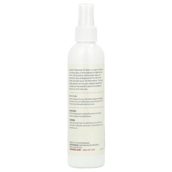 Swanson Vitamins - Óleo de Magnésio 235 ml