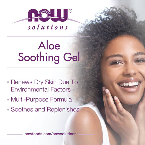 NOW Foods - Solutions Gel Calmante de Aloe 237 ml