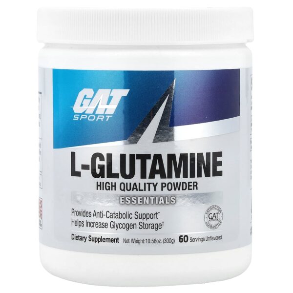 GAT - L-Glutamina Sem Sabor 300 g