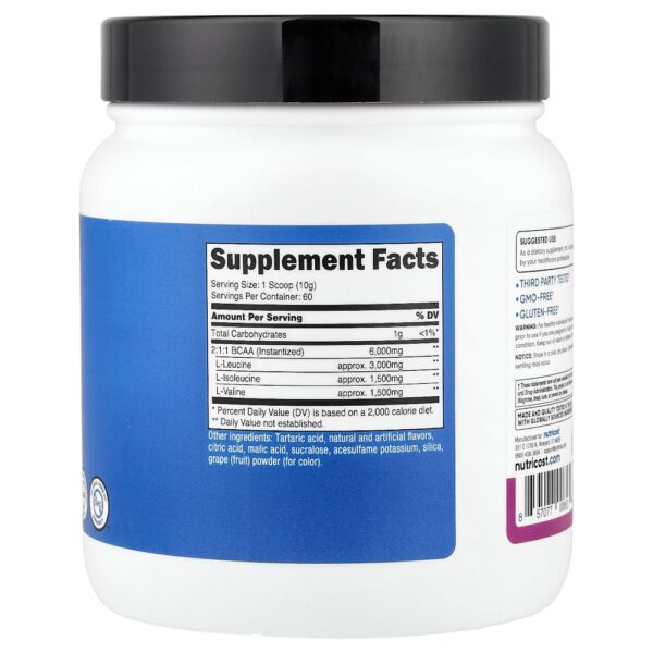 Nutricost - Performance BCAA Uva 588 g