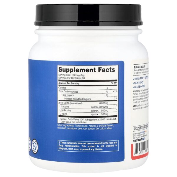 Nutricost - Desempenho BCAA Melancia 810 g (816 g)
