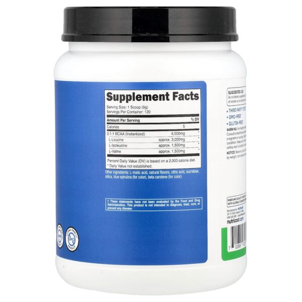 Nutricost - Desempenho BCAA Maçã Verde 1.080 g (1,09 kg)