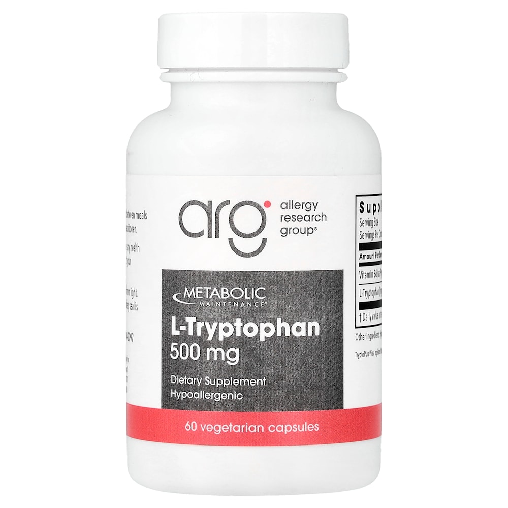 Metabolic Maintenance - L-Triptofano 60 Cápsulas Vegetarianas
