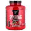 BSN - Syntha-6 Isolate Mistura em Pó para Bebida de Proteína Milkshake de Morango 1,82 kg