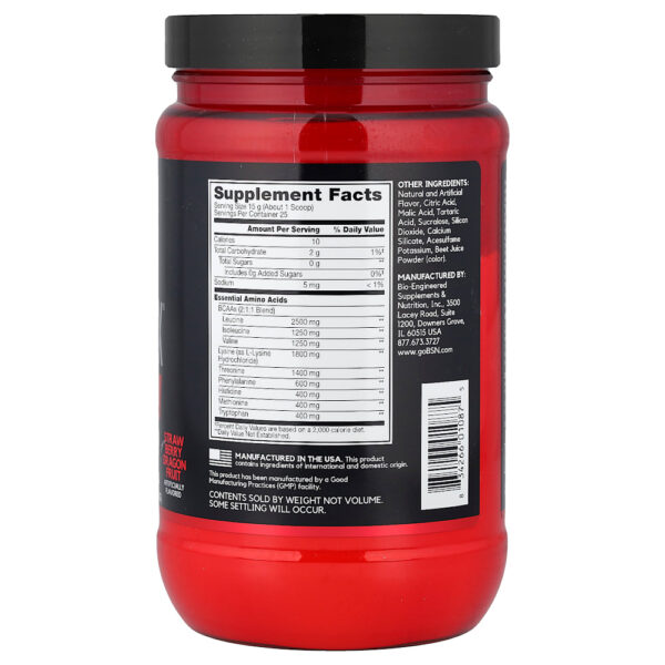 BSN - AminoX EAAs Pitaia e Morango 375 g