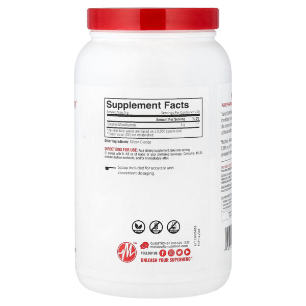 29-23.jpg Metabolic Nutrition - Creatina Sem Sabor 1 g