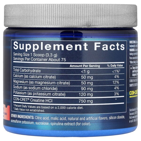 BodyTech - Creatine HCl + Eletrólitos Rocket Pop 250 g