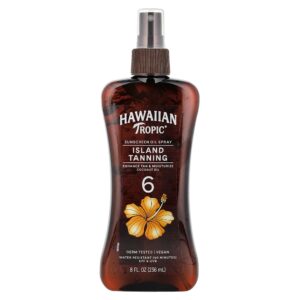 Hawaiian Tropic - Bronzeamento de Ilha Óleo Protetor Solar em Spray FPS 6 235 ml