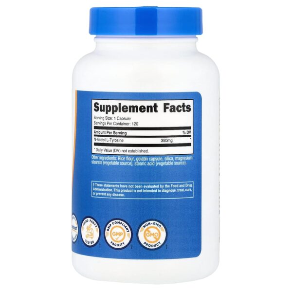 29-74.jpg Nutricost - Acetil Tirosina 350 mg 120 Cápsulas