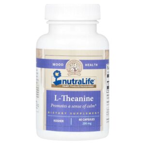 NutraLife - L-Theanine 200 mg 60 Cápsulas