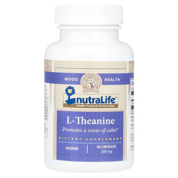 NutraLife - L-Theanine 200 mg 60 Cápsulas