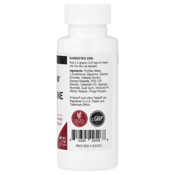 Kirkman Labs - Creme de Glutationa 57 g