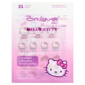 The Creme Shop - Hello Kitty Adesivos para Manchas de Hidrocoloides sobre Maquiagem 21 Adesivos de Caracteres