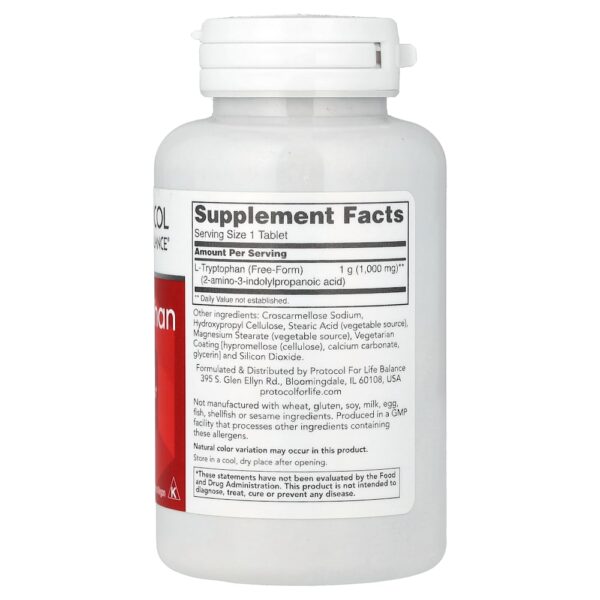 Protocol for Life Balance - L-Triptofano 1.000 mg 60 Comprimidos