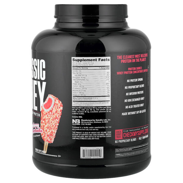 Nutrabio Labs - Classic Whey Bolo de Morango 2,27 kg