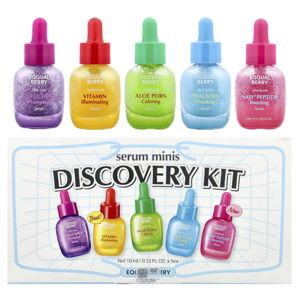 EQQUALBERRY - Serum Minis Kit Discovery Kit com 5 Produtos