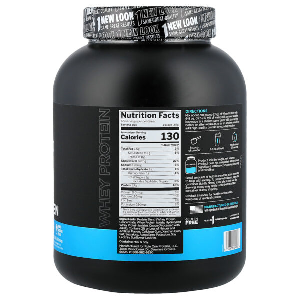 30-15.jpg Rule One Proteins - Whey Protein Fudge de Chocolate 2,28 kg