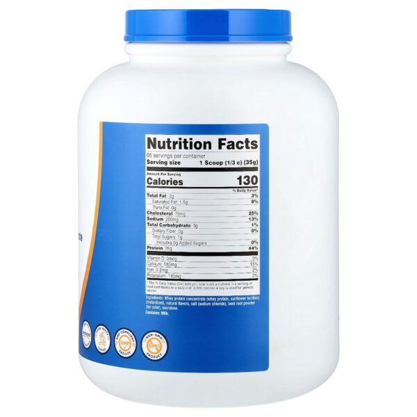 Nutricost - Whey Protein Concentrado Milkshake de Morango 2 g