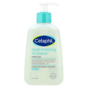 Cetaphil - Solução de Limpeza Esfoliante Suave Sem Perfume 235 ml