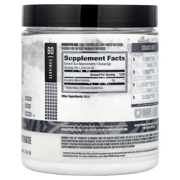 RYSE - Element Series Creatina Mono-hidratada 300 g