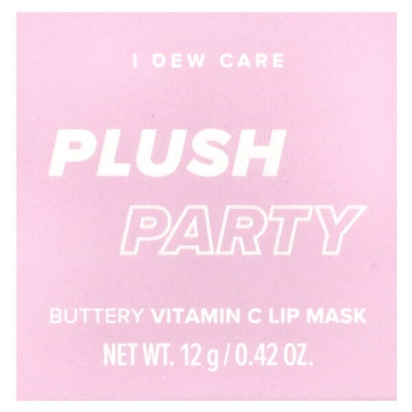 I Dew Care - Máscara de Beleza Labial Manteiga de Vitamina C Plush Party 12 g