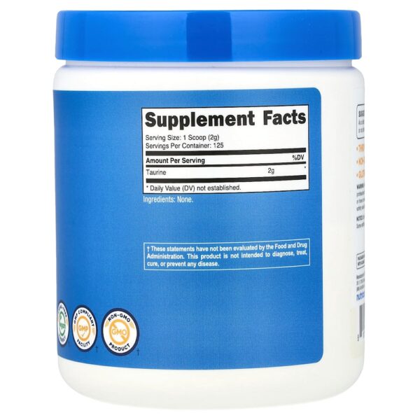 Nutricost - Taurina Sem Sabor 250 g