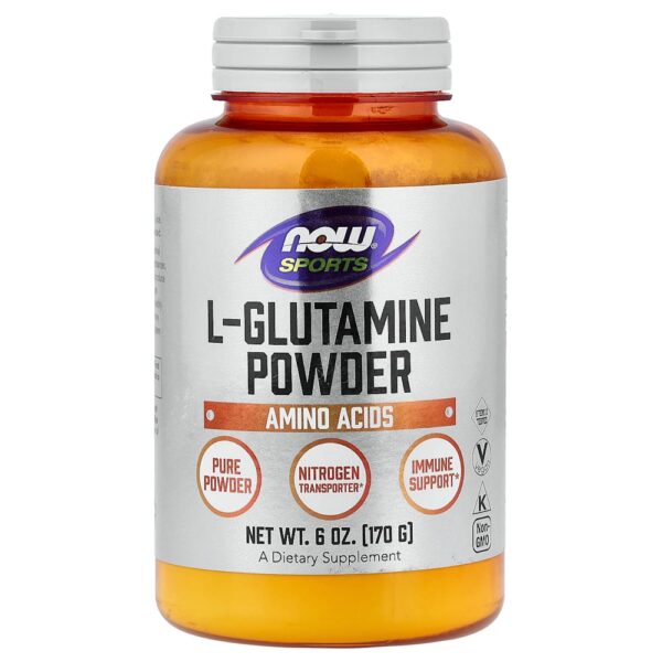 NOW Foods Sports - L-Glutamina em Pó 170 g