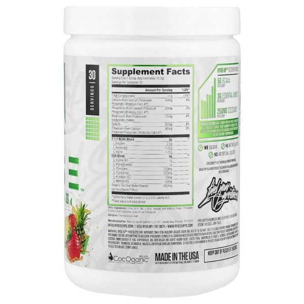 RYSE - BCAA/EAA Morango e Abacaxi 369 g