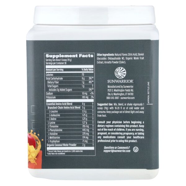 Sunwarrior - Active Aminos Manga 570 g