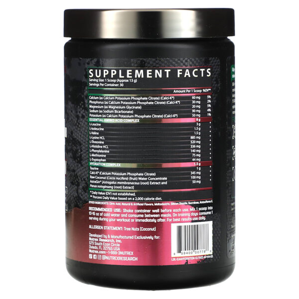 Nutrex Research - EAA + Hidratação Maçã e Pera 390 g