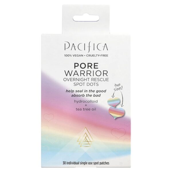 Pacifica - Pore Warrior Spot Dots para Recuperação Noturna 30 Adesivos Individuais