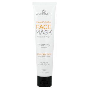Zion Health - Máscara de Beleza Facial Para Pele Seca Karité e Manga 120 ml
