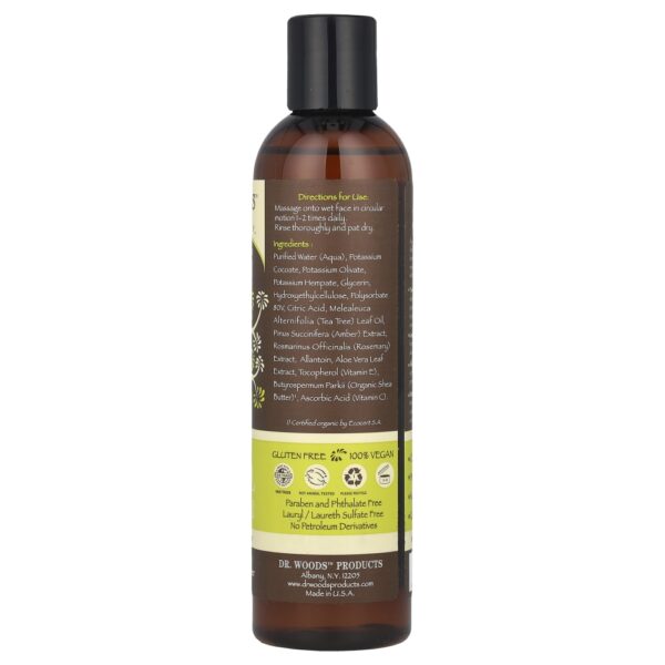 Dr. Woods - Limpador Facial Melaleuca 235 ml
