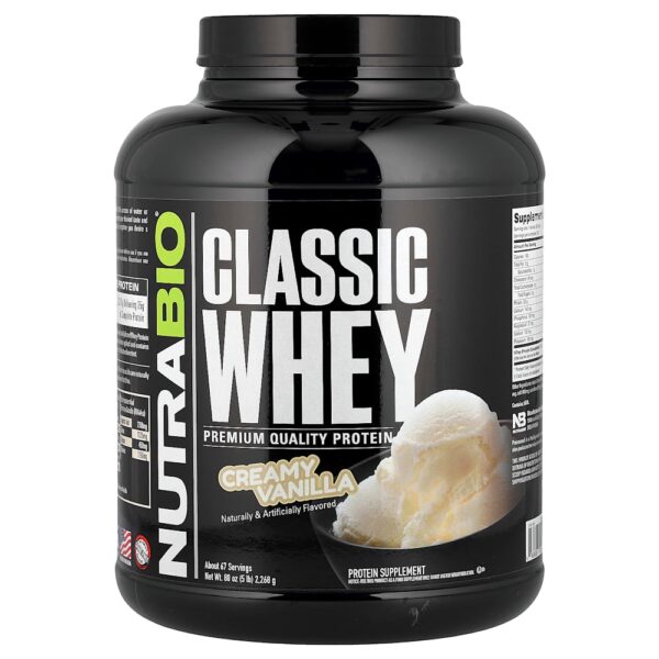 Nutrabio Labs - Classic Whey Baunilha Cremosa 2.268 g