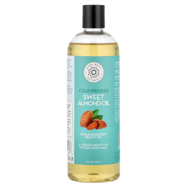 Pure Body Naturals - Óleo de Amêndoa Doce 475 ml