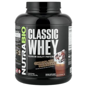 Nutrabio Labs - Proteína Whey Clássica Milkshake de Chocolate 2268 g