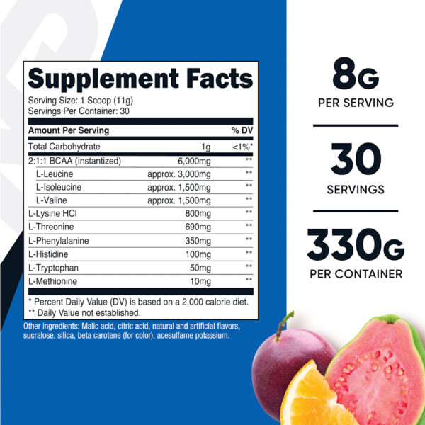 32-44.jpg Nutricost - Performance EAA em Pó Maracujá Laranja e Goiaba 330 g