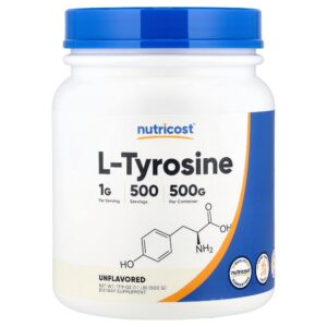 Nutricost - Tirosina Sem Sabor 500 g