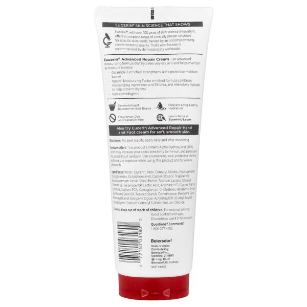 Eucerin - Creme Reparador Avançado Sem Fragrância 226 g
