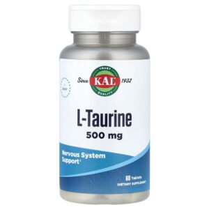 KAL - L-Taurina 500 mg 60 Comprimidos