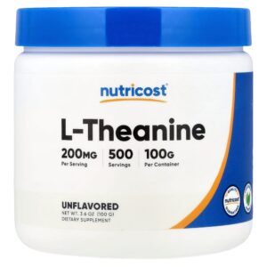 Nutricost - L-Theanine Sem Sabor 100 g